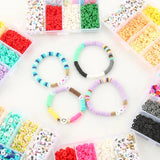 Polymer Clay Acrylic Beads Kit for Child Crafts