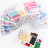 Polymer Clay Acrylic Beads Kit for Child Crafts