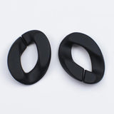 10pcs Acrylic Chain Twisted Beads for Resin Pendant Necklace Jewelry