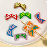 Cartoon Wings Bead Earring Accessories Set of 10