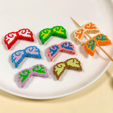 Cartoon Wings Bead Earring Accessories Set of 10