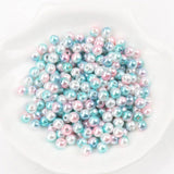 Acrylic Spacer Beads Round Loose Beads Jewelry Making DIY Pearls