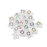 11.5mm Smiley Face Star Beads for Sewing Baby Bracelet DIY