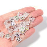 11.5mm Smiley Face Star Beads for Sewing Baby Bracelet DIY