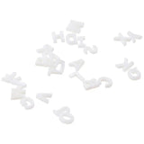 26pcs A-Z Shell Alphabet Beads 10mm Spacer Charm Necklace