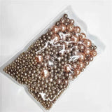 3-12mm White/Pearl Round Beads 1150pcs for Needlework & Jewelry Making