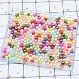 Colorful Pearls Round ABS Pearl Bead DIY Necklace Bracelet Jewelry