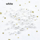 Colorful Pearls Round ABS Pearl Bead DIY Necklace Bracelet Jewelry