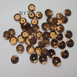 Coffee DIY Set 2mm Seed Beads + 6mm Cup Sequins Jewelry Making