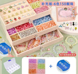 DIY Beads Kit with Jewelry Box for Bracelet Making