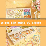 DIY Beads Kit with Jewelry Box for Bracelet Making
