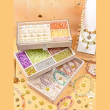 DIY Beads Kit with Jewelry Box for Bracelet Making