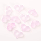 20pcs Acrylic Rainbow Heart Beads Mermaid Pearl Light Beads