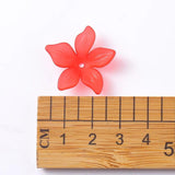 50g 24mm Bauhinia Flower Acrylic ABS Pearl DIY Sewing Clothing Accessories