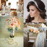 ABS Pearl Beads Chain Wedding Decoration DIY Craft Supplies