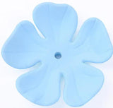 10 PCS Red Pink Acrylic Shell Flowers Bead Cap Tray Jewelry Making