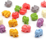Mixed Coral Elephant Beads For Jewelry Making Bracelet Necklace