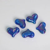 Cat Eye Starry Heart Beads for Jewelry Making DIY Decorations