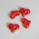 Cat Eye Starry Heart Beads for Jewelry Making DIY Decorations