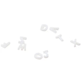 26pcs 10mm Shell Alphabet Beads A-Z Charms DIY Letter Pendant Necklace