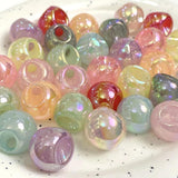 20Pcs 16mm Acrylic Round Spacer Beads DIY Craft Supplies