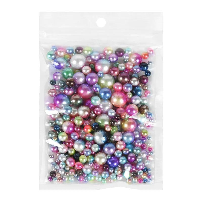 360pcs Mix Color Round Pearl Loose Bead DIY Crafts Jewelry Accessories