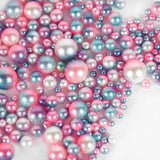360pcs Mix Color Round Pearl Loose Bead DIY Crafts Jewelry Accessories