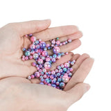 360pcs Mix Color Round Pearl Loose Bead DIY Crafts Jewelry Accessories