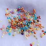 750pcs AB Round Ball Acrylic Spacer Beads 4mm for Jewelry Making