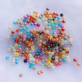 750pcs AB Round Ball Acrylic Spacer Beads 4mm for Jewelry Making