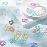 20Pcs Mixed Acrylic Linking Rings for Jewelry Making