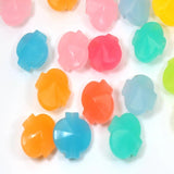 100pcs Mixed Jelly Acrylic Charm Beads Crafts