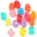100pcs Mixed Jelly Acrylic Charm Beads Crafts