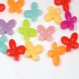 100pcs Mixed Jelly Acrylic Charm Beads Crafts