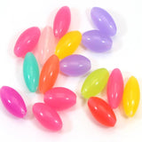 100pcs Mixed Jelly Acrylic Charm Beads Crafts