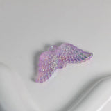 Luminous Glow Angel Wings Beads Jewelry Making Charms Bracelet Accessories