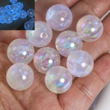 UV Glitter Beads Glow Bracelet Necklace DIY Decoration Manicure Ornaments