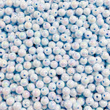 Acrylic Spacer Round Beads 30pcs 8/10/12mm