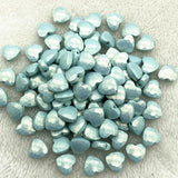 30-120pcs 11mm Heart Shape Acrylic Spacer Beads for Jewelry Making DIY