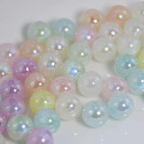 Mermaid Glow Glitter Beads DIY Jewelry Earrings Necklace Decor Phone Chain
