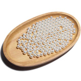 100PCS 8mm NO HOLE ABS Pearl Beads for Clothing Making