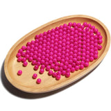 100PCS 8mm NO HOLE ABS Pearl Beads for Clothing Making