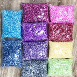 200pcs Acrylic Flower Beads Gradient Spacer Beads Jewelry Making Material 10mm