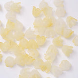 200pcs Acrylic Flower Beads Gradient Spacer Beads Jewelry Making Material 10mm