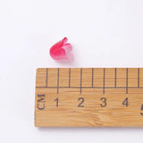 200pcs Acrylic Flower Beads Gradient Spacer Beads Jewelry Making Material 10mm