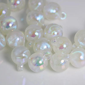 Round Luminous Glow Beads for Jewelry Making DIY Decorations