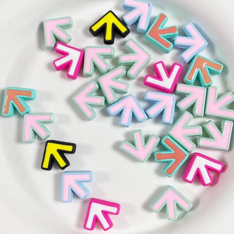 Colorful Arrow Y2K Beads Jewelry Making DIY Earrings Necklace Keychain Decor