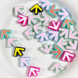 Colorful Arrow Y2K Beads Jewelry Making DIY Earrings Necklace Keychain Decor