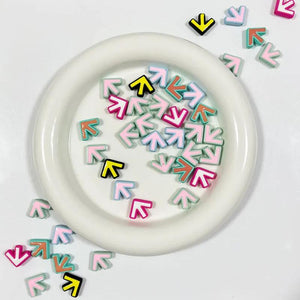 Colorful Arrow Y2K Beads Jewelry Making DIY Earrings Necklace Keychain Decor