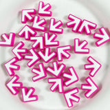 Colorful Arrow Y2K Beads Jewelry Making DIY Earrings Necklace Keychain Decor